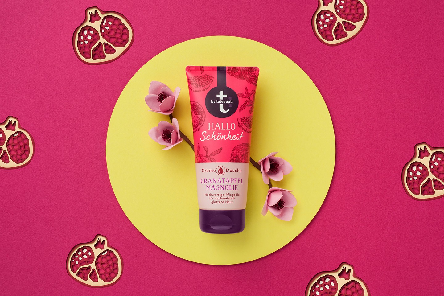 Campaign image of T: by Tetesept with product Hallo Schonheit